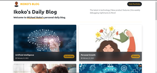 Personal Blog Image